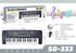 37 Key Electronic Keyboard For Kids With Microphone
