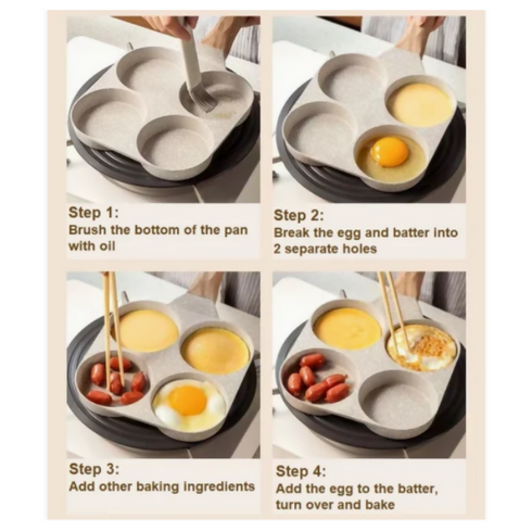 Breakfast frying pan