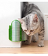 Plastic Large Size Cat Self Groomer Wall Table Corner Soft Massage Brush Grooming Comb Tool Pet Supplier-GREEN