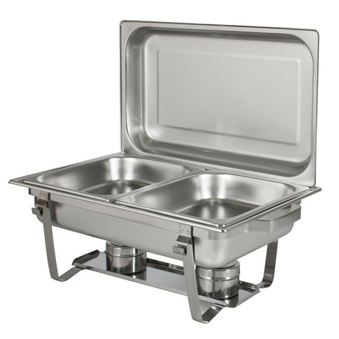 Two Burner Chafing Dish with Double Pan 16L