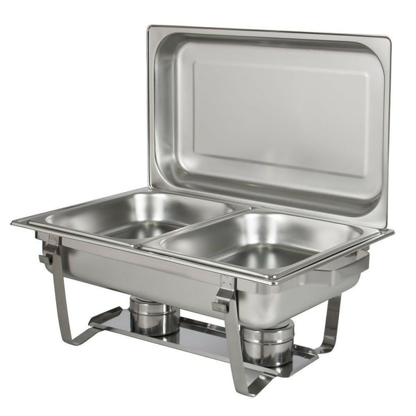Two Burner Chafing Dish with Double Pan 16L