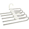 Hanglite 5- In - 1 Trouser Hanger