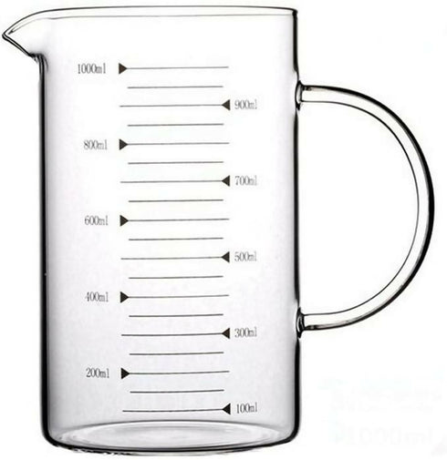Durable Borosilicate Glass Measuring Cup