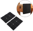 12pcs Black Non Slip Self Adhesive Floor Protectors Rubber Pads for Furniture 25 x 38mm -REF:82410