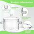 Glass Pot for Cooking on Stove