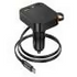 Guardian car charger with retractable cable