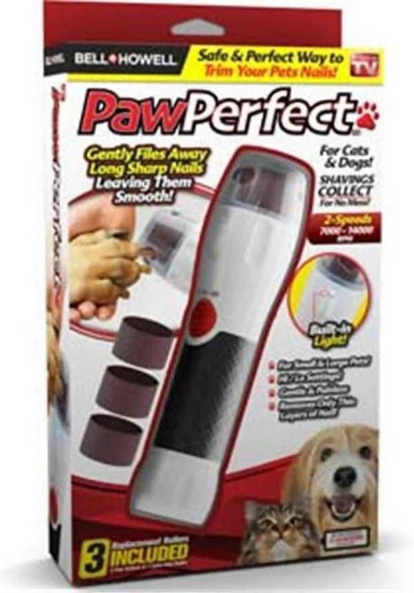 PawPerfect pet nail trimmer for cats and dogs.
