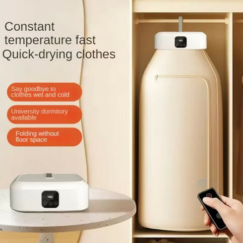Household Electric Portable Quick-drying Folding Clothes Dryer Smart