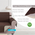 2 seater Reversible Sofa Cover Couch Cover for Pets.