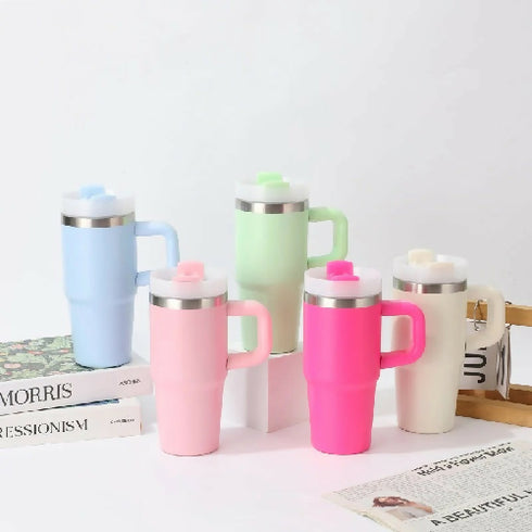 Mini Stainless Steel Tumbler-Sweet Pink