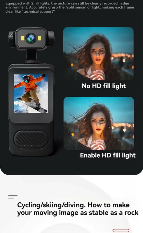 portable clip-on camera