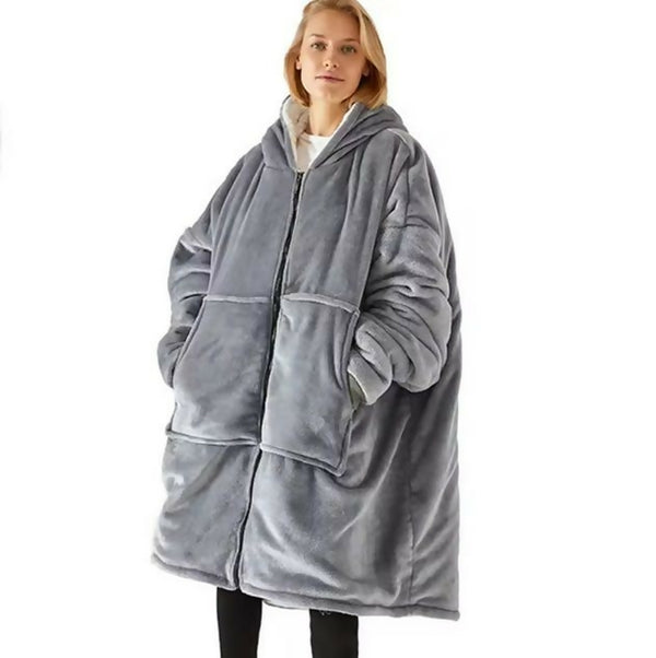 Oversized Winter Hoodie Blanket One Size Fits All