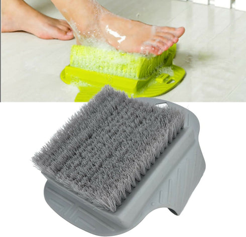 Shower Foot Scrubber Comfortable Touch Scientific Hanging Hole Type Fine Bristles Household Foot Cleaning Brush