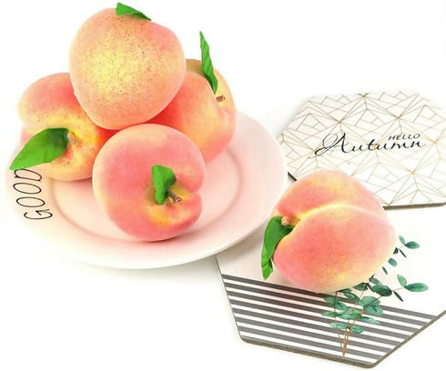 12 Piece Artificial Peaches