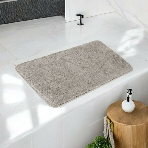 Super Absorbent Non-Slip Shaggy Bath Mat