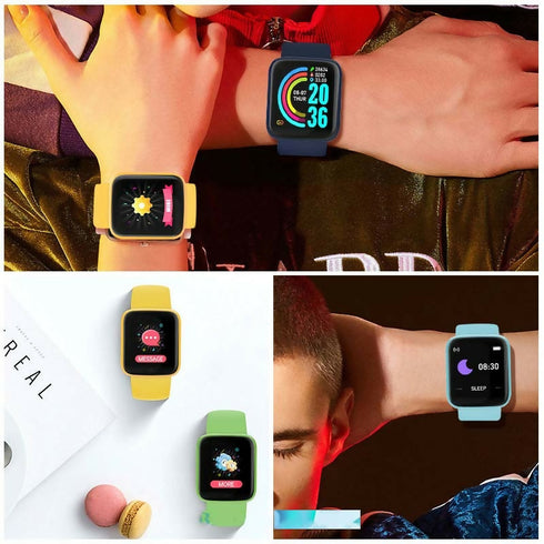 Heart Monitor Fitness Tracker Waterproof Sport Smart Watch