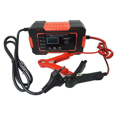 12V Intelligent Pulse Repair Charger - Red