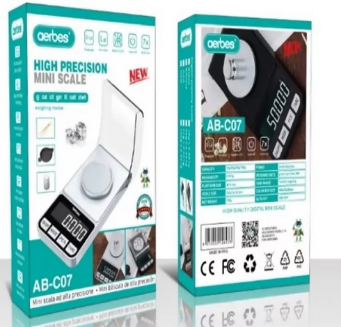 Aerbes AB-C07 50g/0.01g Digital Jewellery Weighing Scale