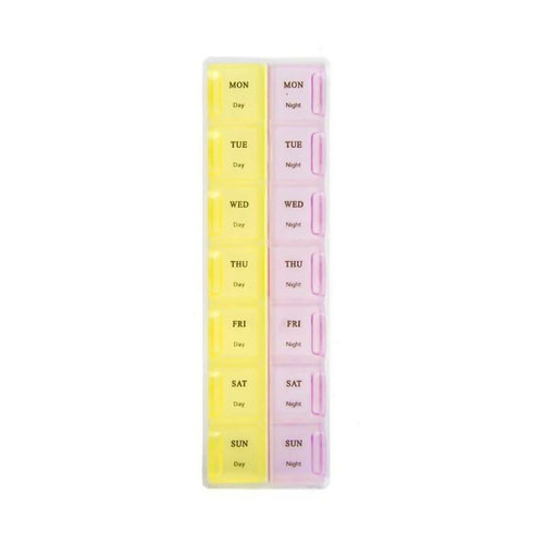 Weekly Pill Organizer 2 Times A Day