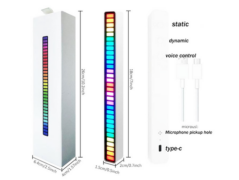Music levels light