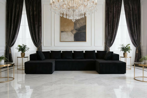 Modern Minimalist Light Luxury Full-Compressed Memory Foam Sofa