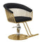 Professal Hydraulic Barber Chair 360° Swivel Height Adjustable Salon Chair High Back Oversized PU Leather for Barbershop & Salon Use