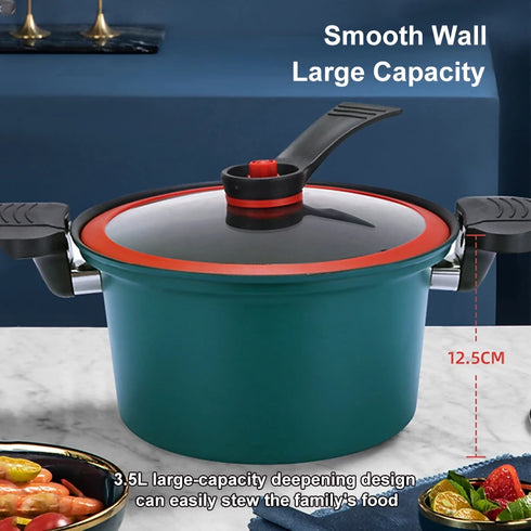 Non-stick Multifunctional Pressure Cooker 22cm