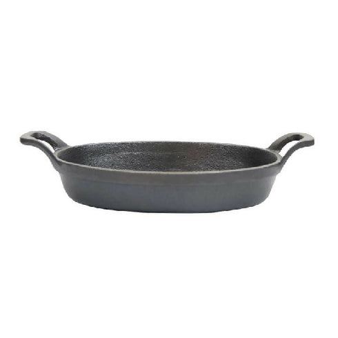 Cast Iron Baking Dish Oval Serving Pan