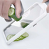 Handheld multifunctional shredder or slicer for fruits and vegetables