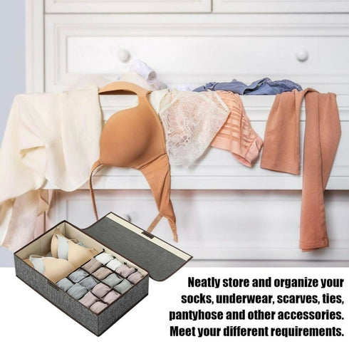 13 Cell Wardrobe Accessories Organizer