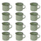 Vintage Enamel Mugs 12pack