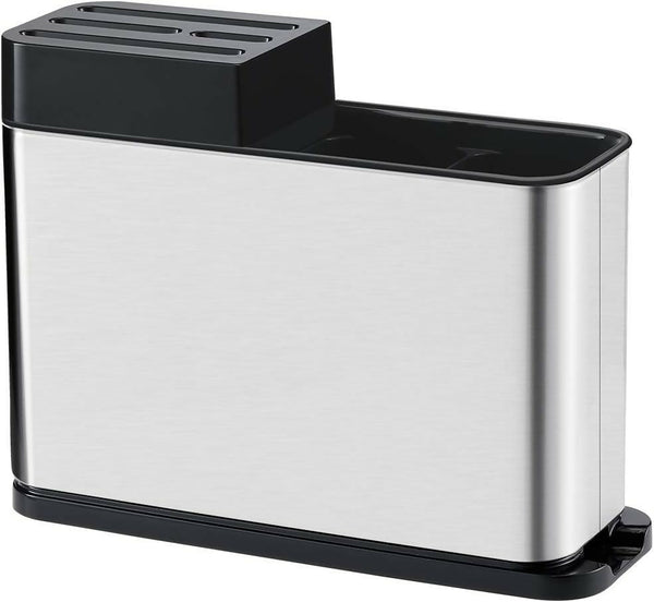 Kitchen Utensil Holder Knife Block with Drainboard