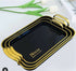 3 Piece Elegant Multi-Purpose Rectangular Large Capacity Serving Tray