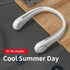 USB Rechargeable Mini Portable Neck Fan
