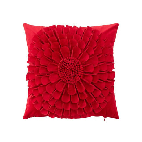 Petal Velvet Decorative Cushion Cover High Quality Custom Pillow