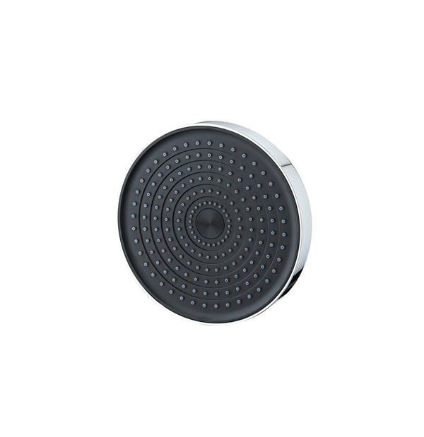 Black Round Shower Head -15cm