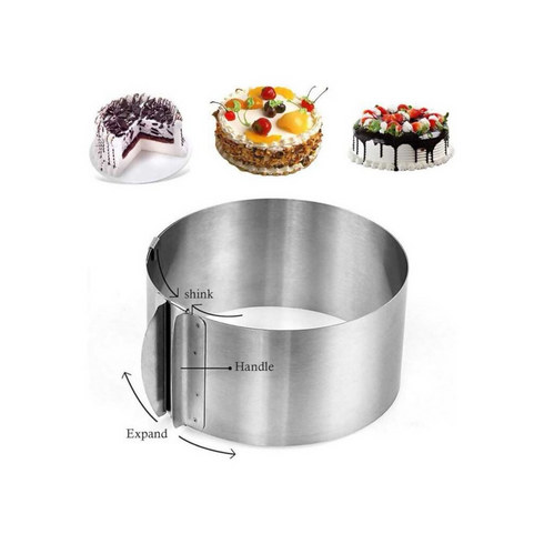 Cake Ring Stainless Steel 15.5cm- 30cm