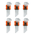 9-Piece Security Torx Allen Key Star Kit