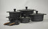Modern Nobel Nonstick Cookware Set Glass Lid