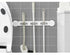 Broom Holder Wall Mount - White
