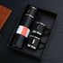 Thermal Insulated Travel Flask Set-Black
