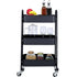 Metal 3 Tier Storage Trolley