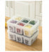Food Storage Box With Lid and 6 Compartments