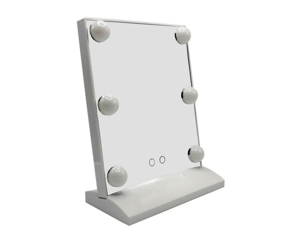 6 led lamp mirror