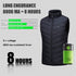 Unisex Winter Windproof Lightweight Electric Thermal Body Warmer.