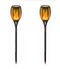 2 Pack - Solar Outdoor Garden Torch Flame Light