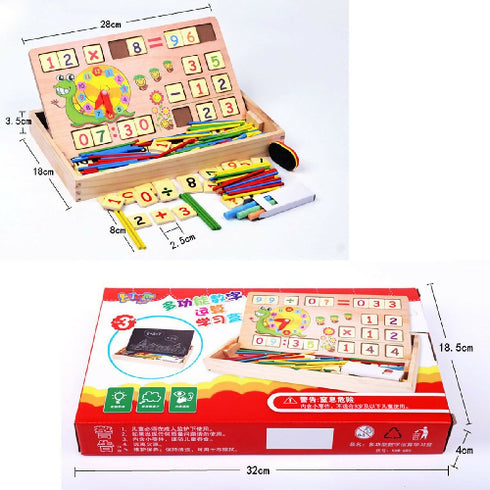 Maths and Drawing Learning Box for Toddler