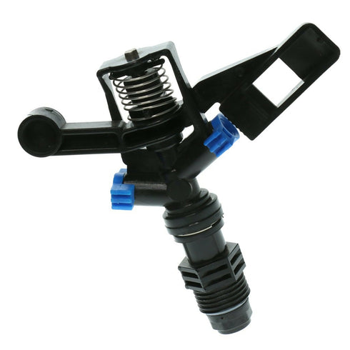 360 Degree Rotary Spray Sprinkler Garden Irrigation Watering System Black