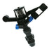 360 Degree Rotary Spray Sprinkler Garden Irrigation Watering System Black