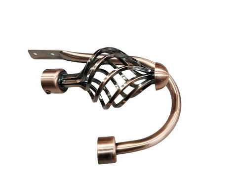 Spiral Heads Curtain Holders